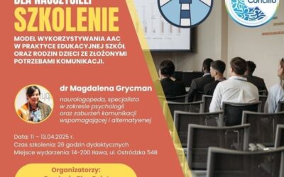 Szkolenie AAC dla nauczycieli (11–13.04.2025) – inwestycja w komunikację jako fundament edukacji włączającej